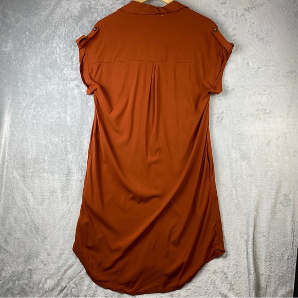 APRICOT Dress: Button Down Casual - Picture 2 of 8